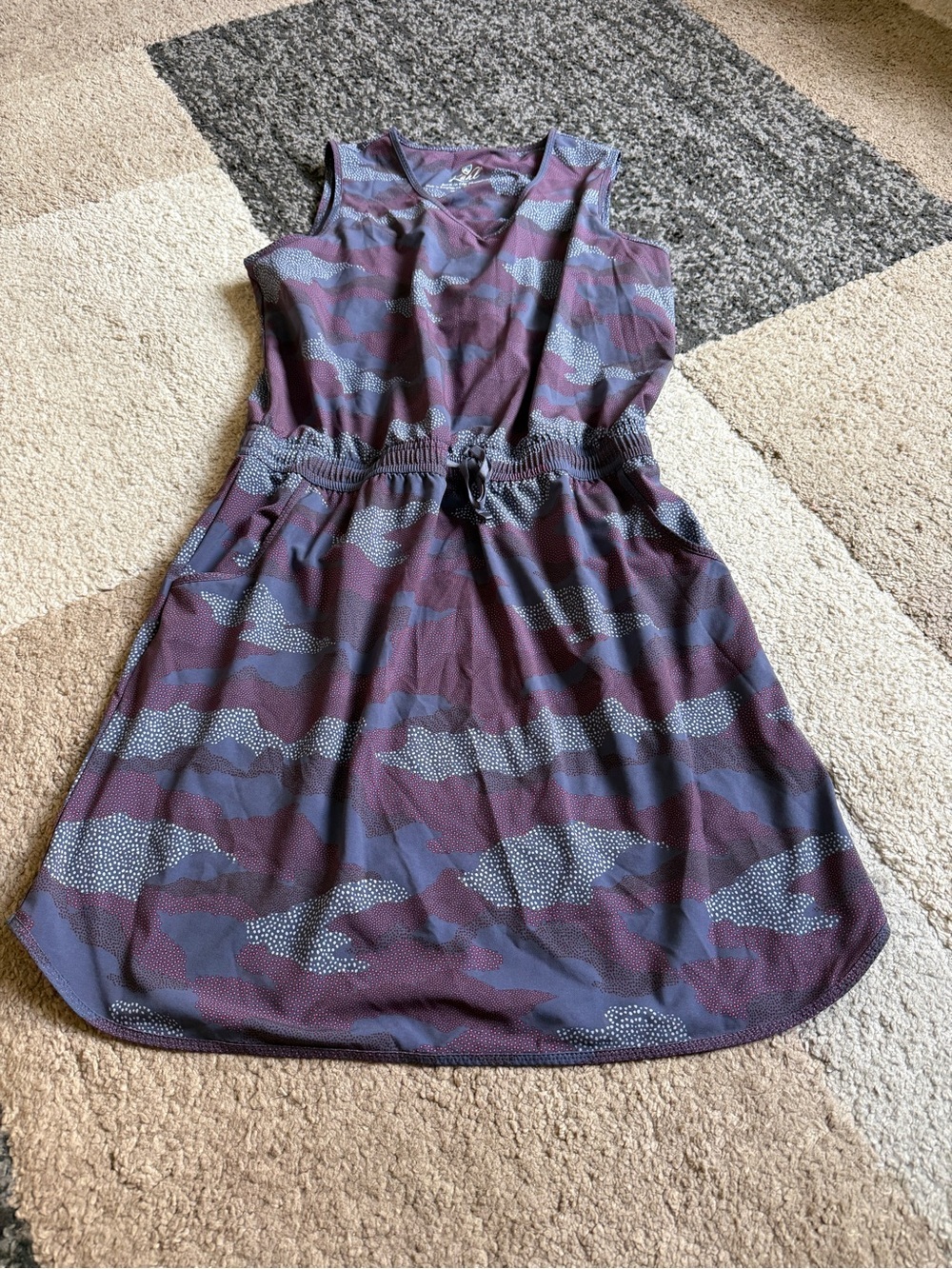 Kuhl Vantage Women’s Sleeveless Drawstring with pockets Small Dress - Purple